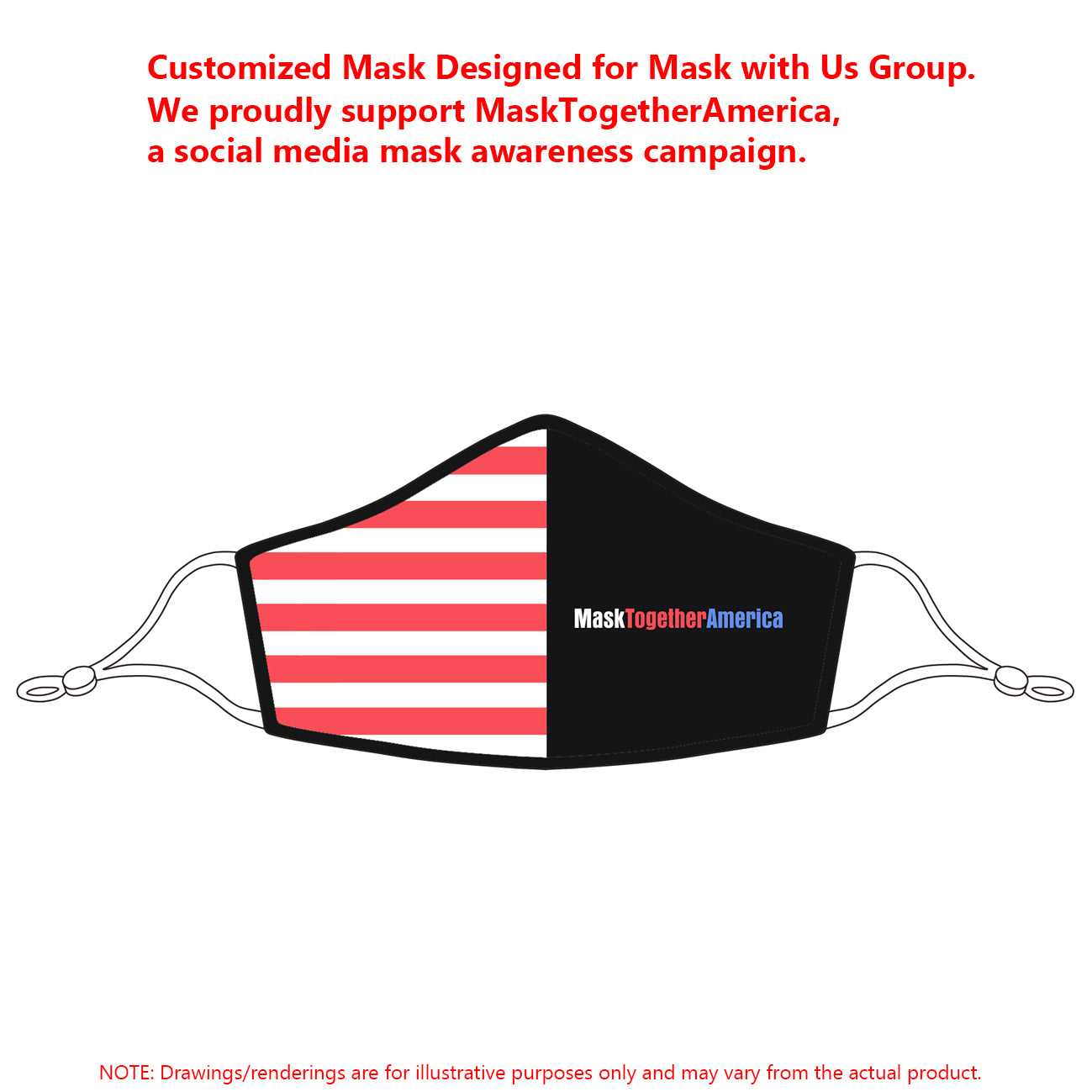 Mask Together America Face Mask