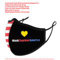 Mask Together America Face Mask - Unity Mask